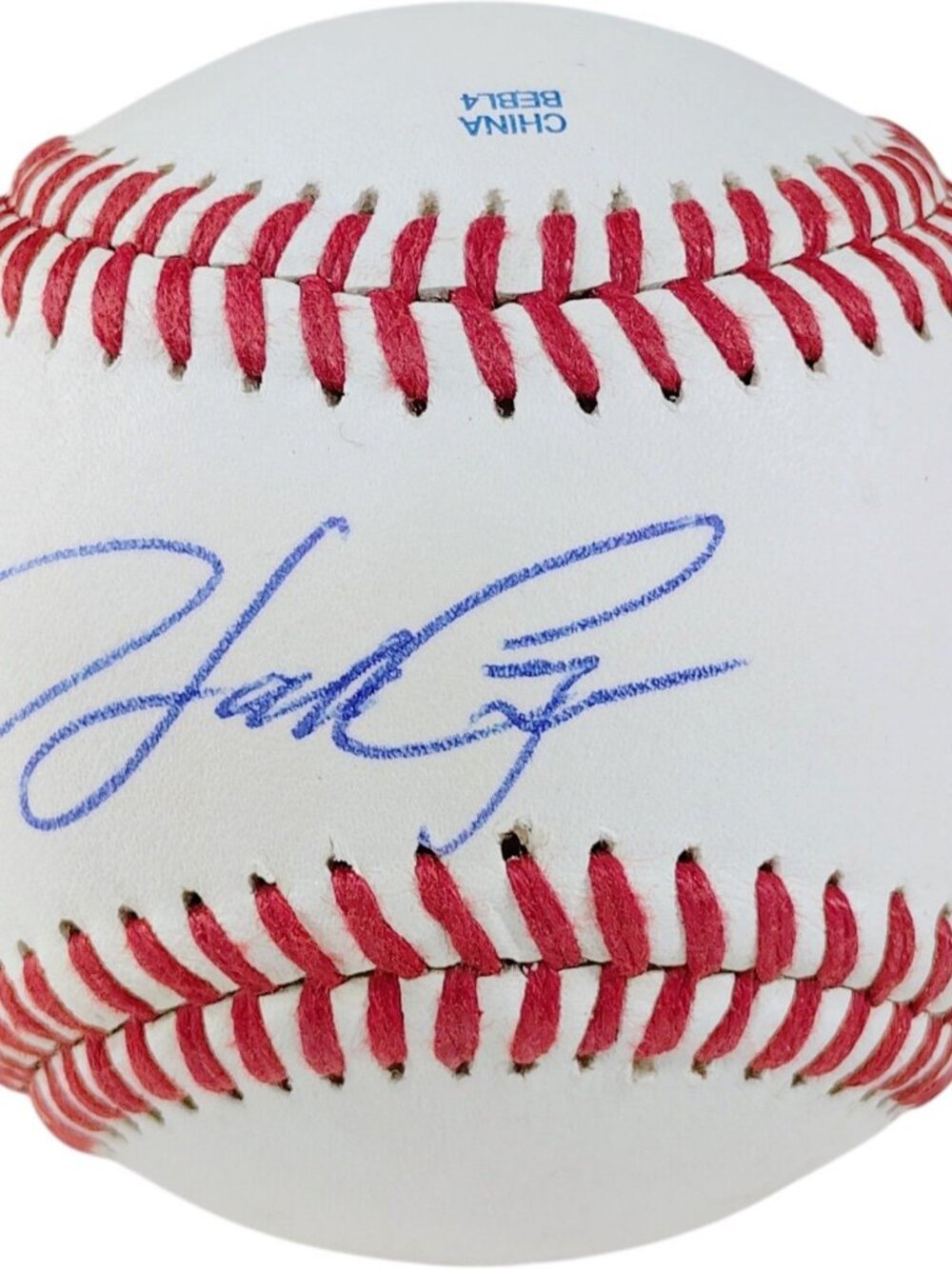 Hank Conger Autographed Baseball LA Angels Signed COA Proof Photo